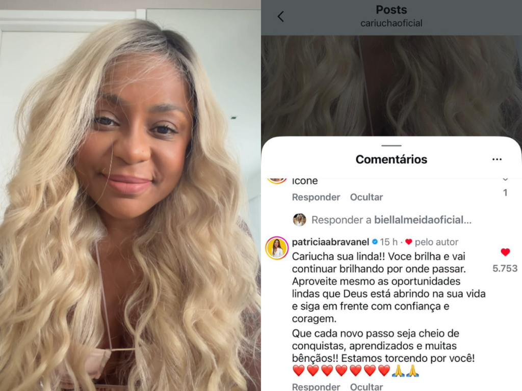 Patrícia Abravanel Manda Recado a Cariúcha, Que Realiza Sonho de Programa Próprio