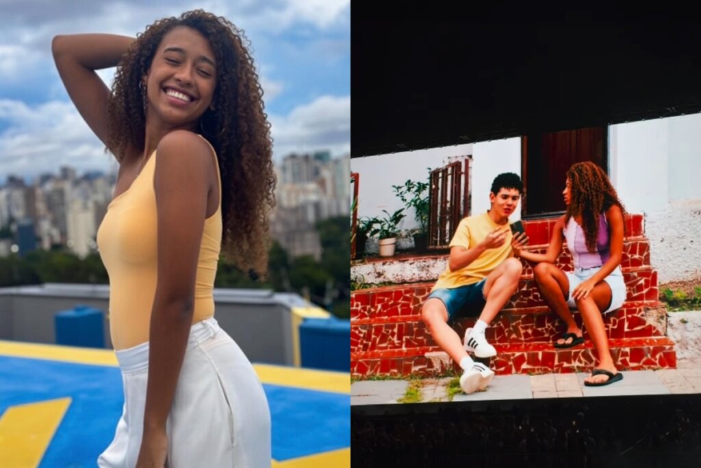 Atriz Brasileira de 17 Anos Destaque na Abertura do Show de Bad Bunny em SP