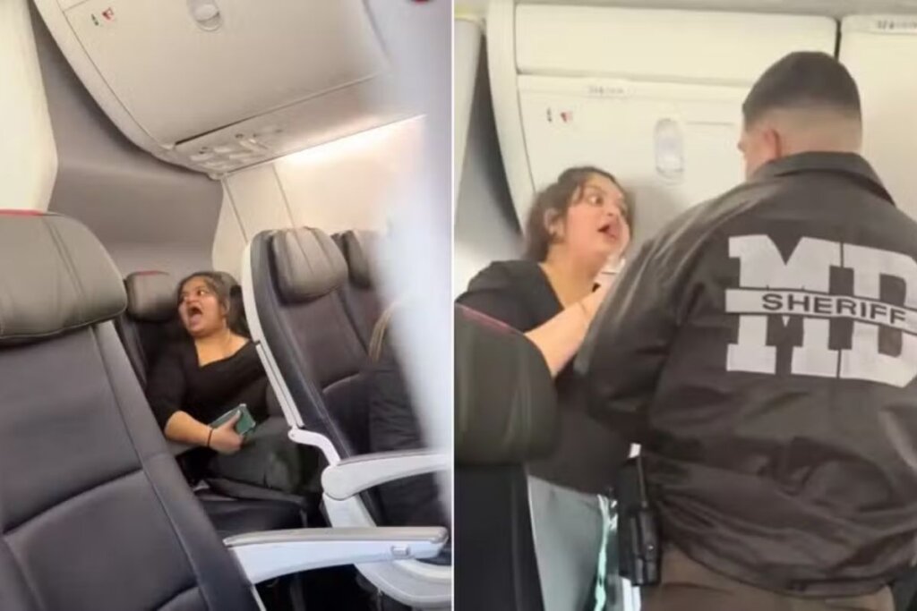 Passageira É Expulsa de Voo da American Airlines por Vídeo Alto e Gera Debate