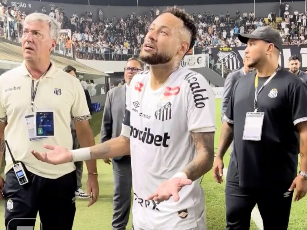 BAFAFÁ! Torcedor que ‘encarou’ Neymar se pronuncia: “Ninguém é maior que o Santos!”