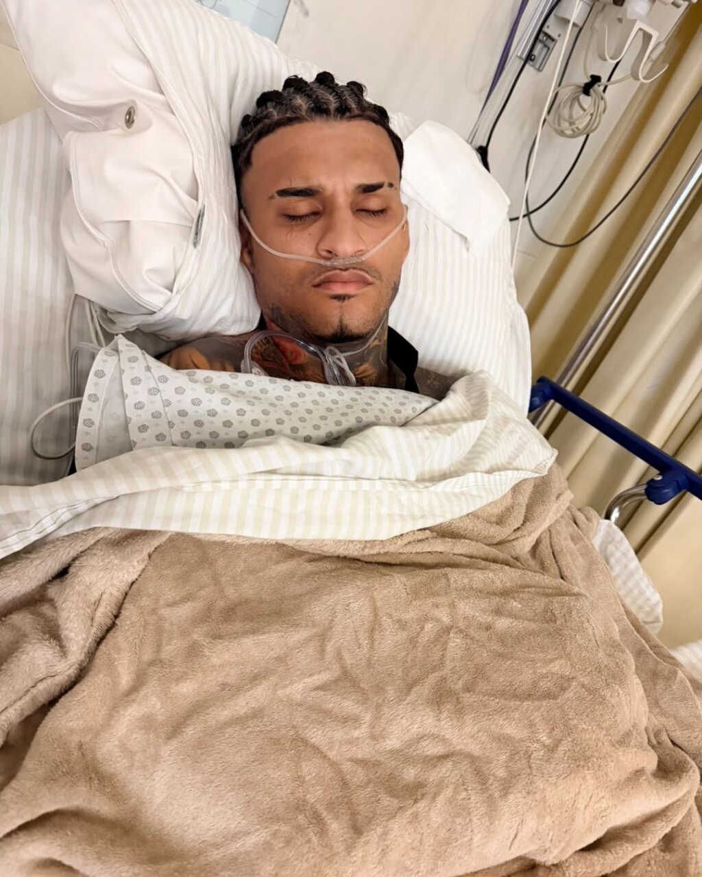 Anderson Neiff recebe alta após susto em SP e emociona: “Eu sou um milagre!”