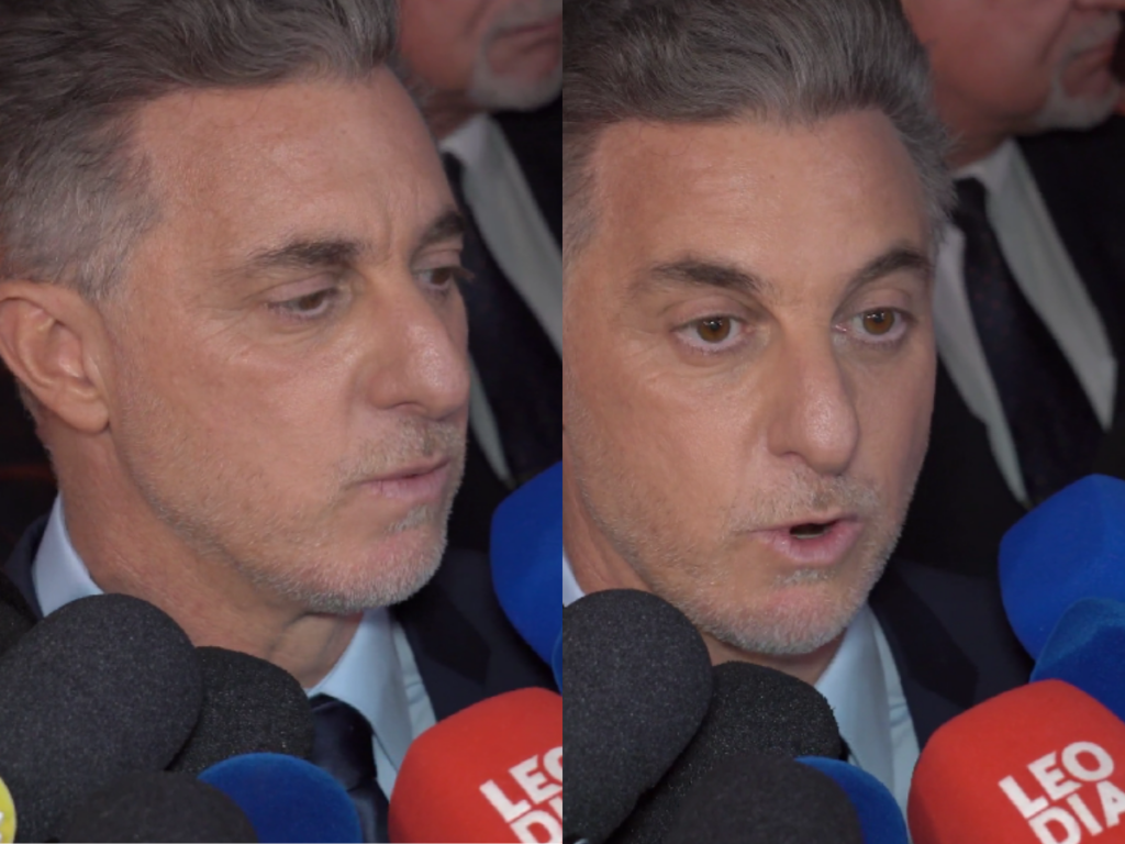 Luciano Huck Quebra Protocolo e Clama por União no Palco do SBT!