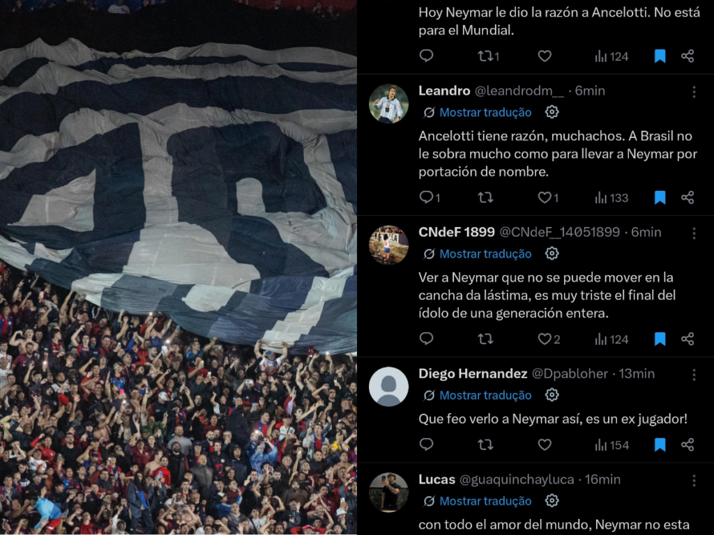 Neymar Vai de Ovacionado a Criticado na Argentina: “Ancelotti Tinha Razão!”