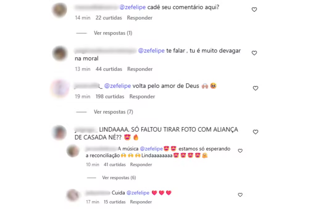 Web surta com post de Virginia e pede reconciliação com Zé Felipe!