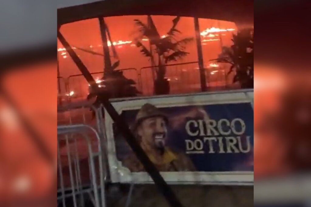 Fogo Devasta Circo do Tiru em Natal; Imagens Chocam a Web!