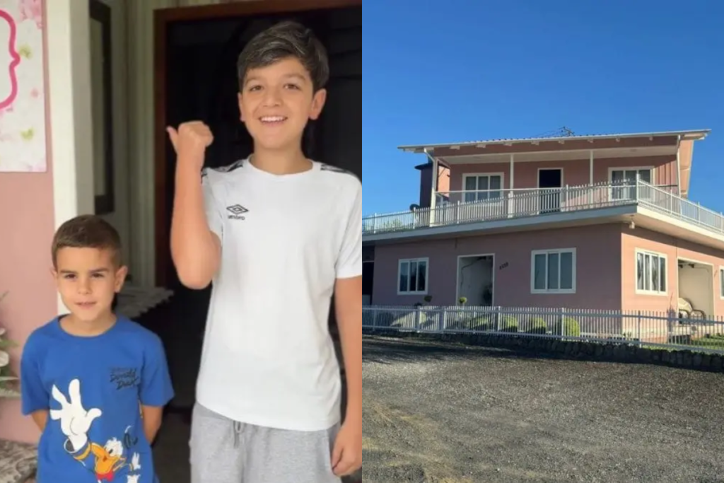 Crianças Fazem a Roda Girar: Casa Giratória da Bisavó em Ituporanga Vira Fenômeno Viral!