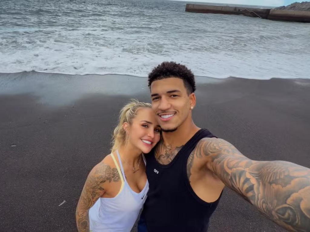 BOMBA! Ex de Rodrygo Góes, Bruna Rotta, espera filho de jogador do Shakhtar!