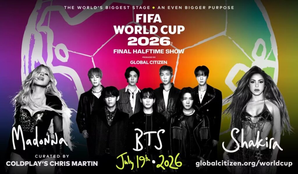 Treta na Copa! Madonna, Shakira e BTS em 11 Minutos: Quem Leva Mais?