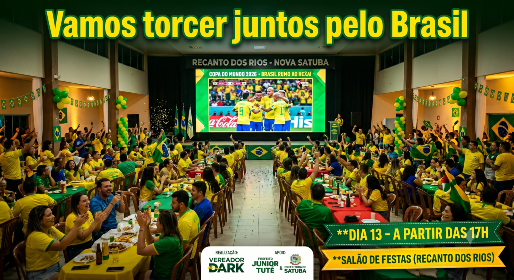 Recanto dos Rios prepara megaestrutura para a Copa do Mundo em Nova Satuba!
