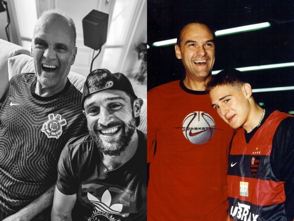 Emocionante! Filho de Oscar Schmidt vai às lágrimas em homenagem ao Mão Santa na NBA House