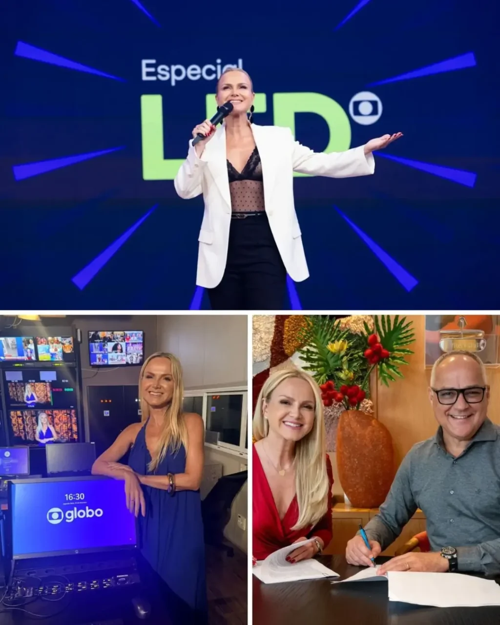 Eliana Celebra Nova Fase na Globo com Motivação e Frio na Barriga!