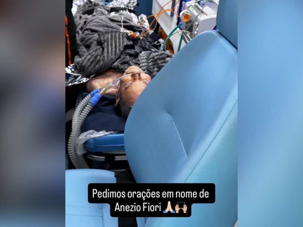 Vovô Anésio, fenômeno da web, sofre parada cardiorrespiratória e vai para a UTI