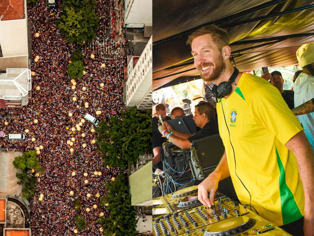 CALVIN HARRIS LACRA E DIZ QUE PÚBLICO BRASILEIRO É O MELHOR DO MUNDO!