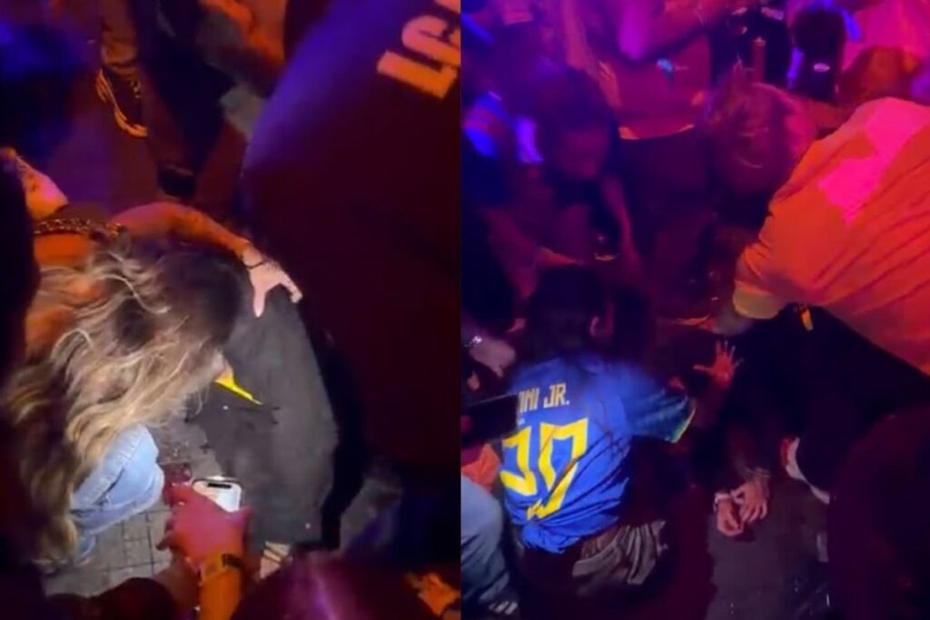 Pancadaria: Jovem é Espancado até Desmaiar em Evento da Copa com Matuê no Rio!