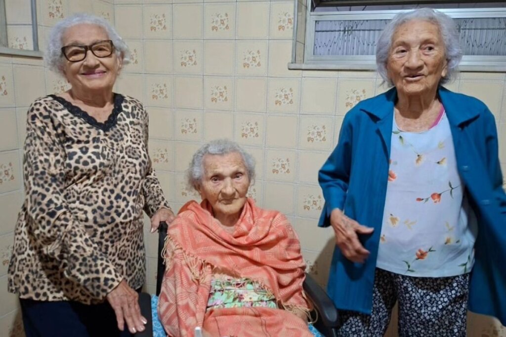 Sergipe Brilha: Três Irmãs Somam 316 Anos e Viram o Trio Mais Velho do Planeta!