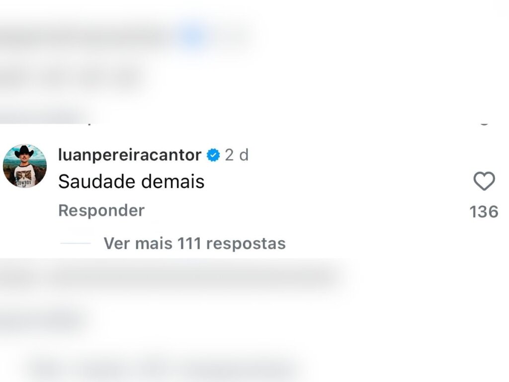 Luan Pereira: De ‘Saudade’ Pública a Fim do Noivado em Menos de 24h!