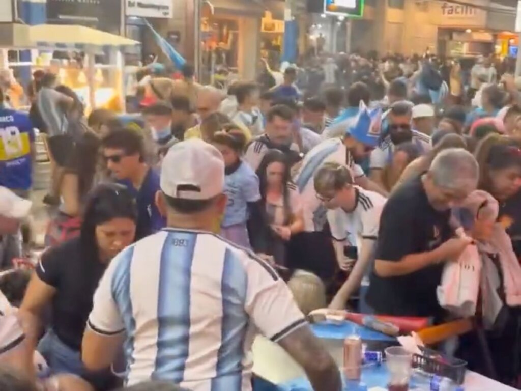 EITA! Derrota da Argentina Incendeia Litoral de SC com Tumultos e Feridos
