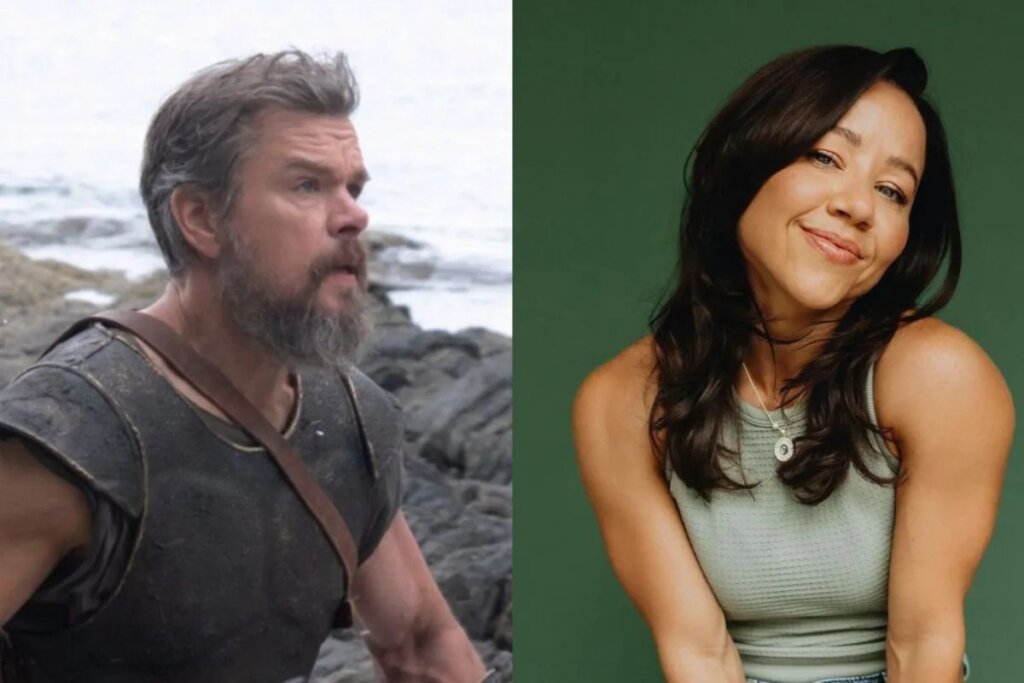 O Segredo dos Bíceps de Matt Damon em ‘A Odisseia’ é Revelado: Uma Mulher de 1,37m!