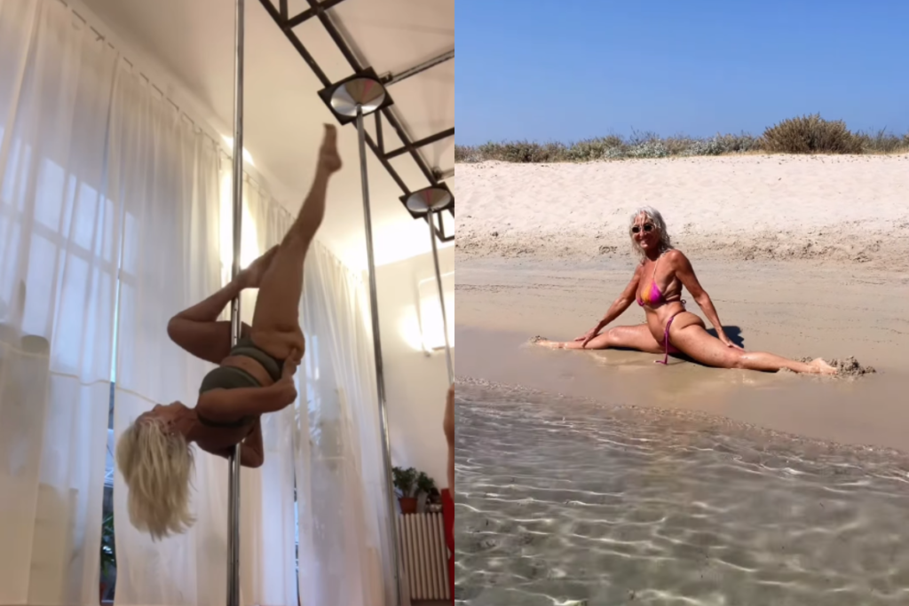 Lacrou! Aos 82 Anos, Vovó Italiana Quebra Estereótipos e Vira Recordista no Pole Dance