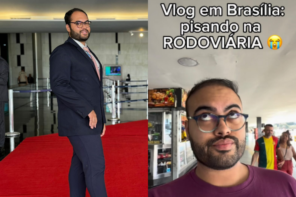 Victor Bittencourt: Da gringa para o DF, viraliza mostrando a rotina e o ‘corre’ pelo emprego