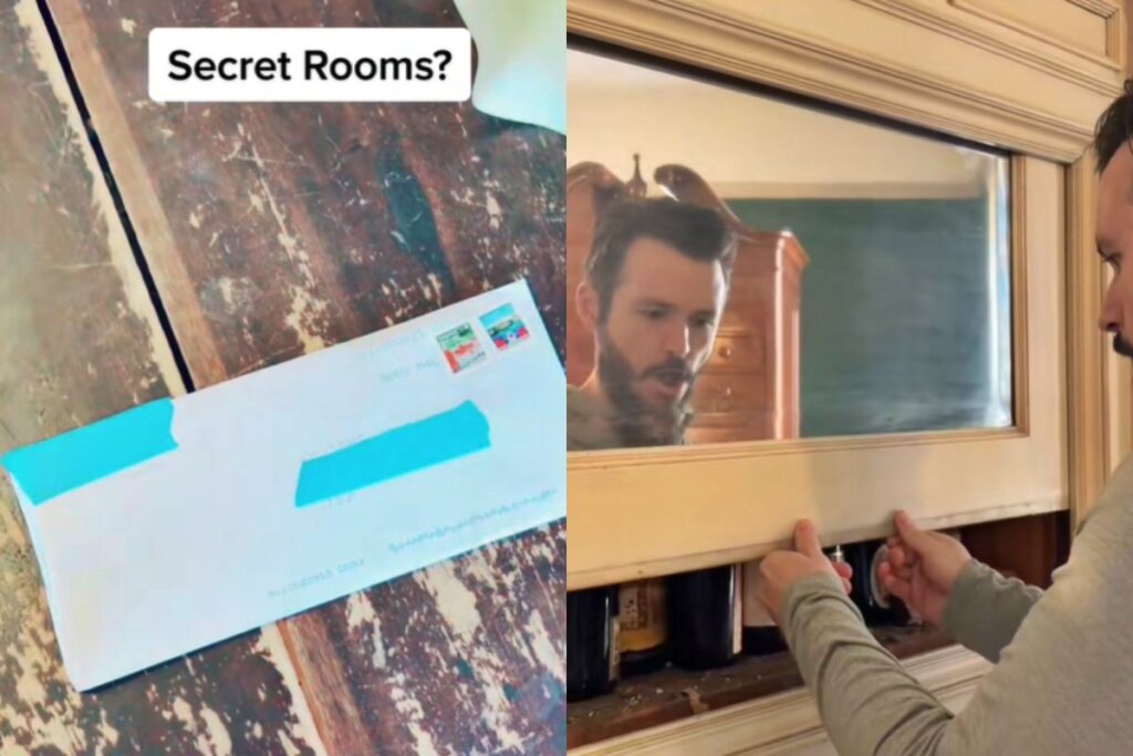 QUE LOUCURA! Casal Encontra CÔMODOS SECRETOS em Casa de Mais de Um Século Após Carta Misteriosa