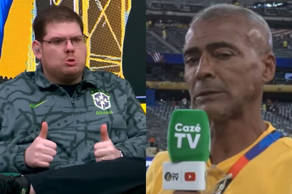 Eita! Pagamentos de Romário pela CazéTV são alvo de penhora por dívida milionária e empresa diz ‘não saber’