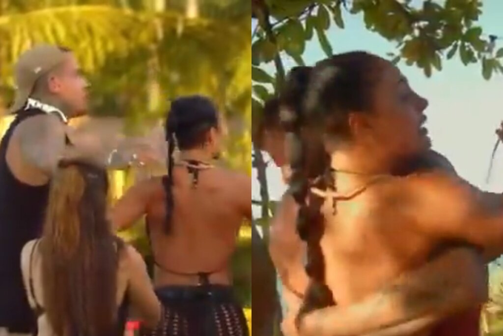 CHOQUE! Briga Generalizada no De Férias com Ex Termina em Copada e Ambulância!