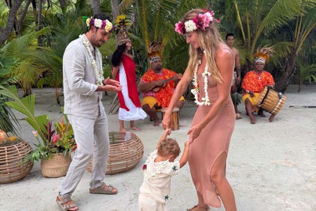 Gisele Bündchen arrasa nas férias em paraíso luxuoso!