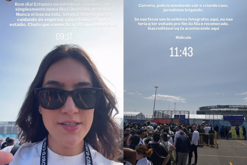 Segurança de Trump Gera ‘Caos’ na Entrada da Final da Copa