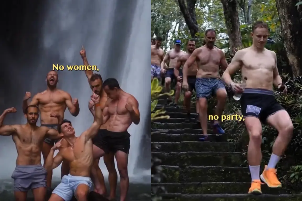 HAHAHA! Retiro de ‘Machos Alfa’ na Indonésia Vira Meme ao Banir Mulheres E a ALEGRIA da Vida!