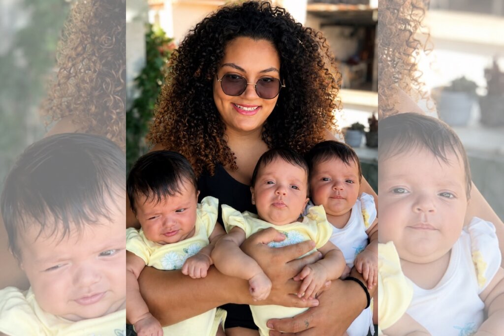 Farofa na Barriga! Mulher Grávida de Gêmeos Engravida de Novo e Espera Terceiro Bebê!