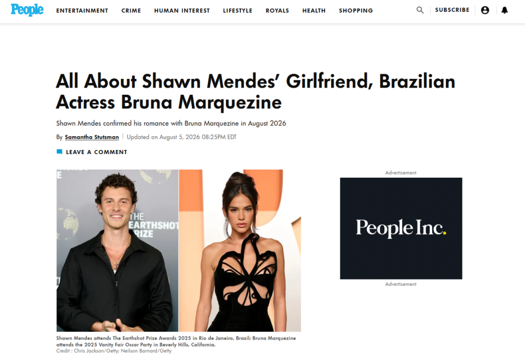 Quebrando tudo! Bruna Marquezine domina gringos após Shawn Mendes assumir romance