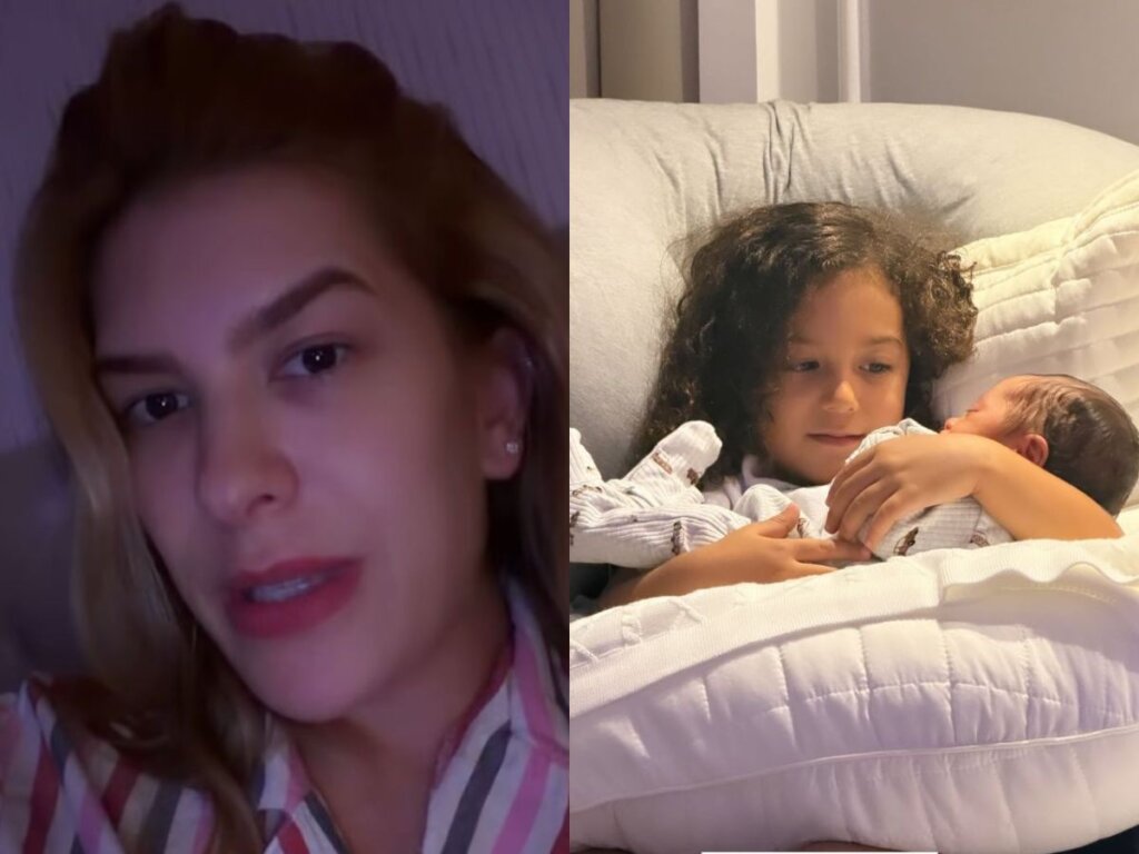 Drama familiar! Lore Improta revela susto e correria com a filha Liz no hospital