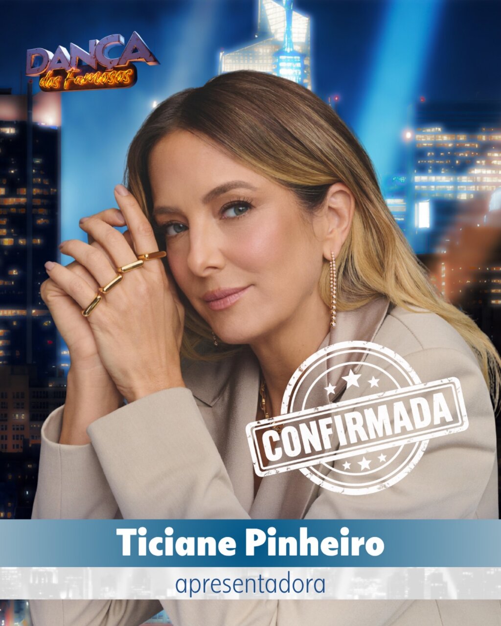 Ticiane Pinheiro revela sonho de virar rainha dos auditórios e fala sobre novo reality!
