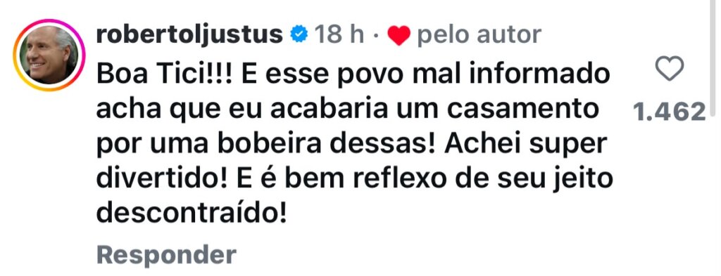 Roberto Justus Quebra o Silêncio: ‘Quadradinho de Oito’ Não Separou Ele e Ticiane!