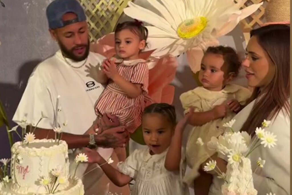 Que Festa! Bruna Biancardi Revela Detalhes da Decoração das Filhas de Neymar