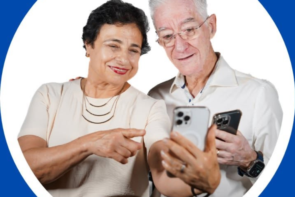 Direto da Vovó e do Vovô: Casal 60+ Ensina a Navegar no Celular e Evitar Golpes!