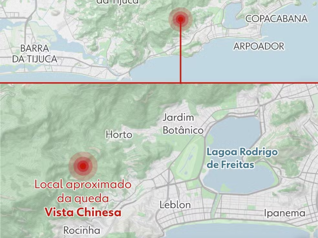 Tragédia Aérea Choca Rio: Helicóptero Cai Perto da Vista Chinesa e Mata 4, Incluindo Turistas Colombianas!