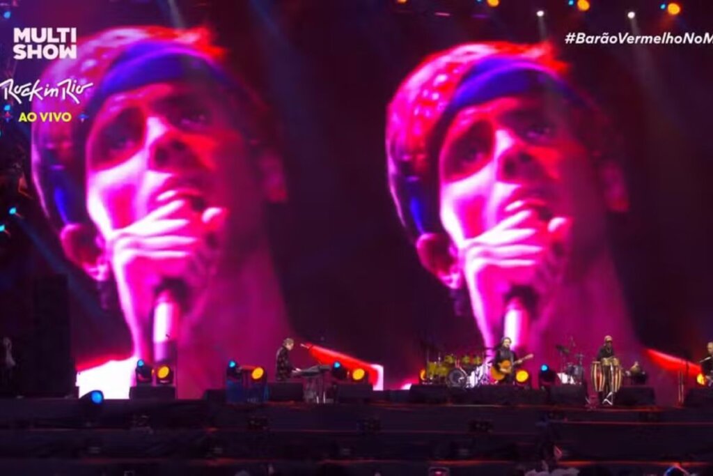 Rock in Rio: Cazuza “Volta” Ao Palco Em Dueto Virtual com Barão Vermelho e Emociona Geral!