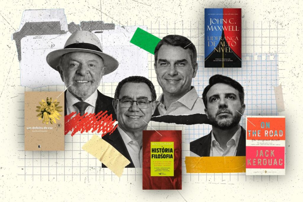 Na Cabeceira dos Presidenciáveis: O Que Lula, Flávio e Cury Estão Lendo?