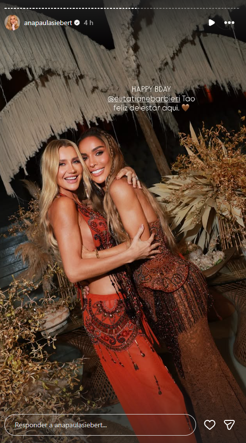Ana Paula Siebert esquenta Trancoso com ‘Boquinha da Garrafa’ em festão de aniversário!