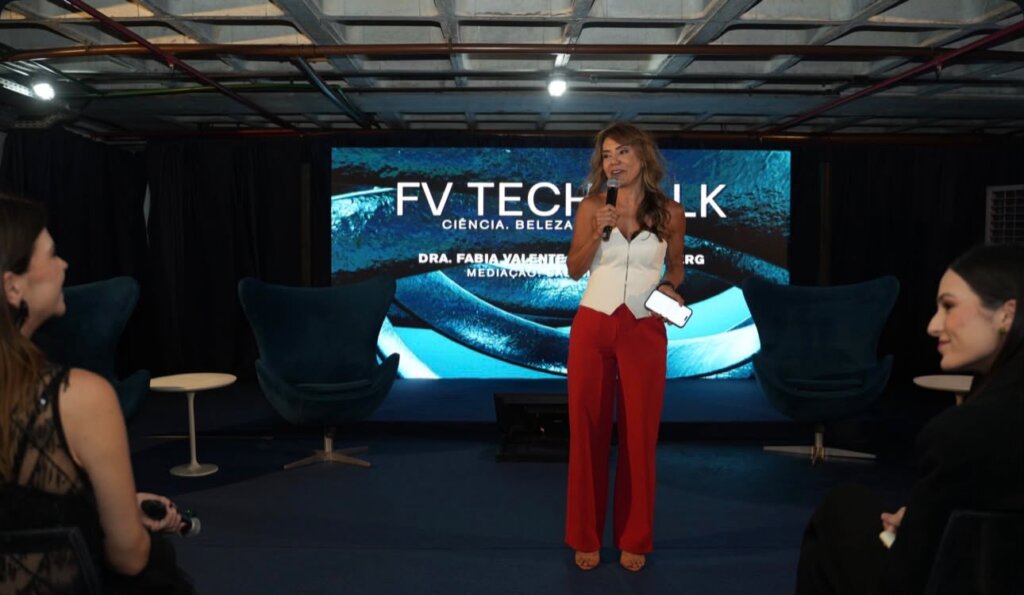 FVTECH Brilha! Dra. Flávia Valente Apresenta o Futuro da Sua Pele em Grande Estilo!