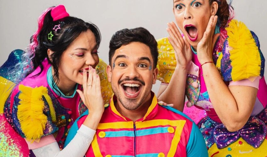 Banda Lalariê em foto de divulgação do lançamento em Maceió