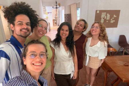 Artistas participantes do Ateliê Aberto da Casa Tanto em Maceió