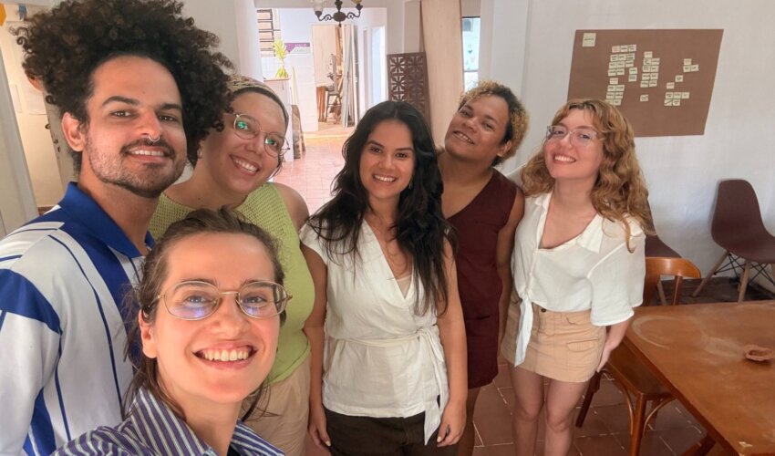Artistas participantes do Ateliê Aberto da Casa Tanto em Maceió