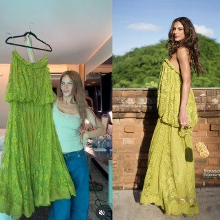 Duelo de Estilo: Giovanna Ewbank e Mari Gonzalez Usam o Mesmo Vestido em Casamento de Juliette!